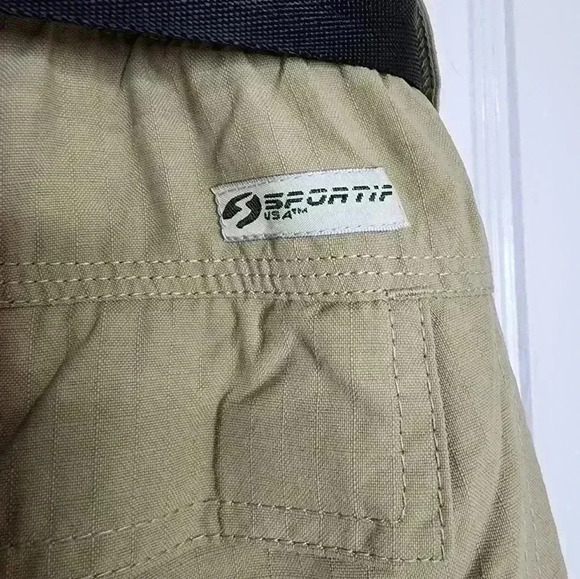 Vintage SPORTIF Truckee Pants Convertible Khaki Zip Leg Pants-Shorts Mens XXL - Picture 5 of 7